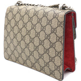 GG Supreme Monogram Mini Dionysus Shoulder Bag Red