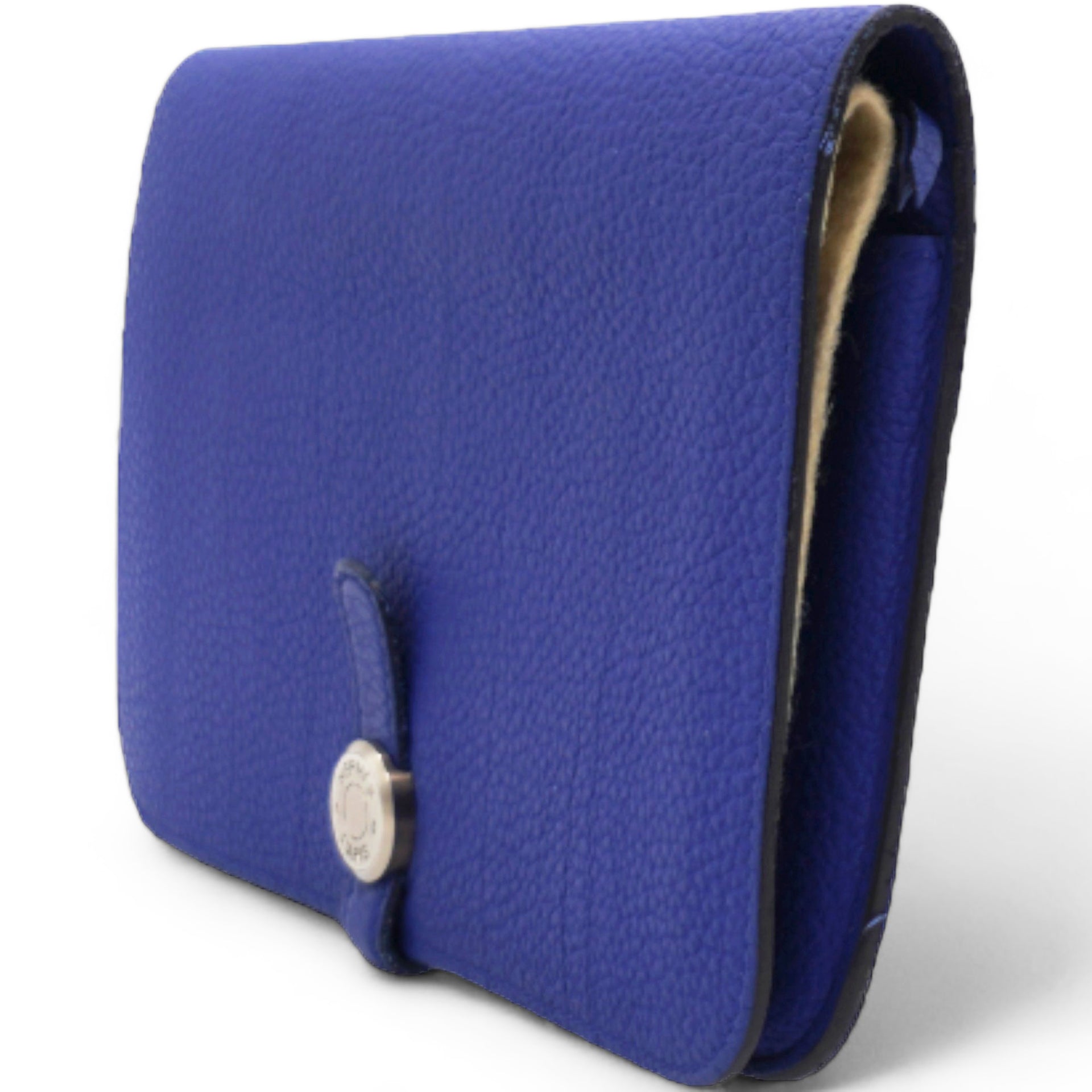 Togo Dogon Duo Wallet Bleu Electrique