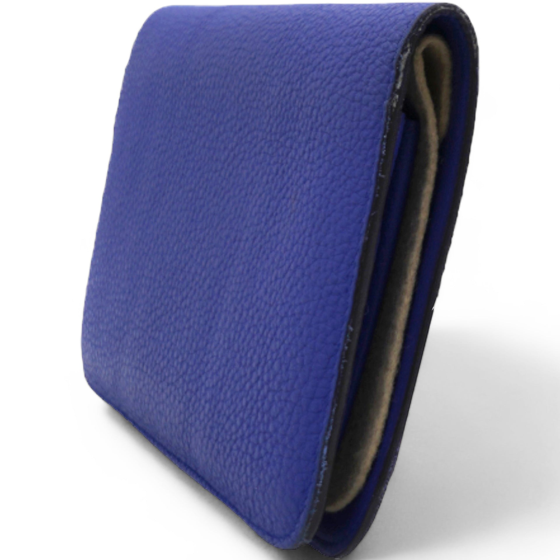 Togo Dogon Duo Wallet Bleu Electrique