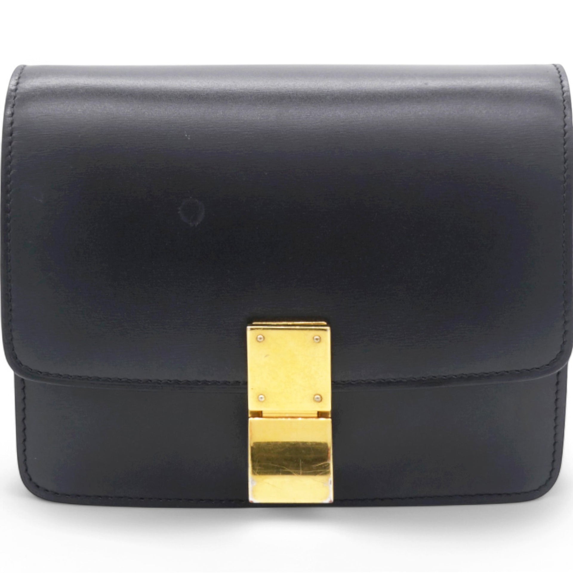 Box Small Classic Box Flap Bag Black