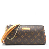 Monogram Eva Clutch Brown