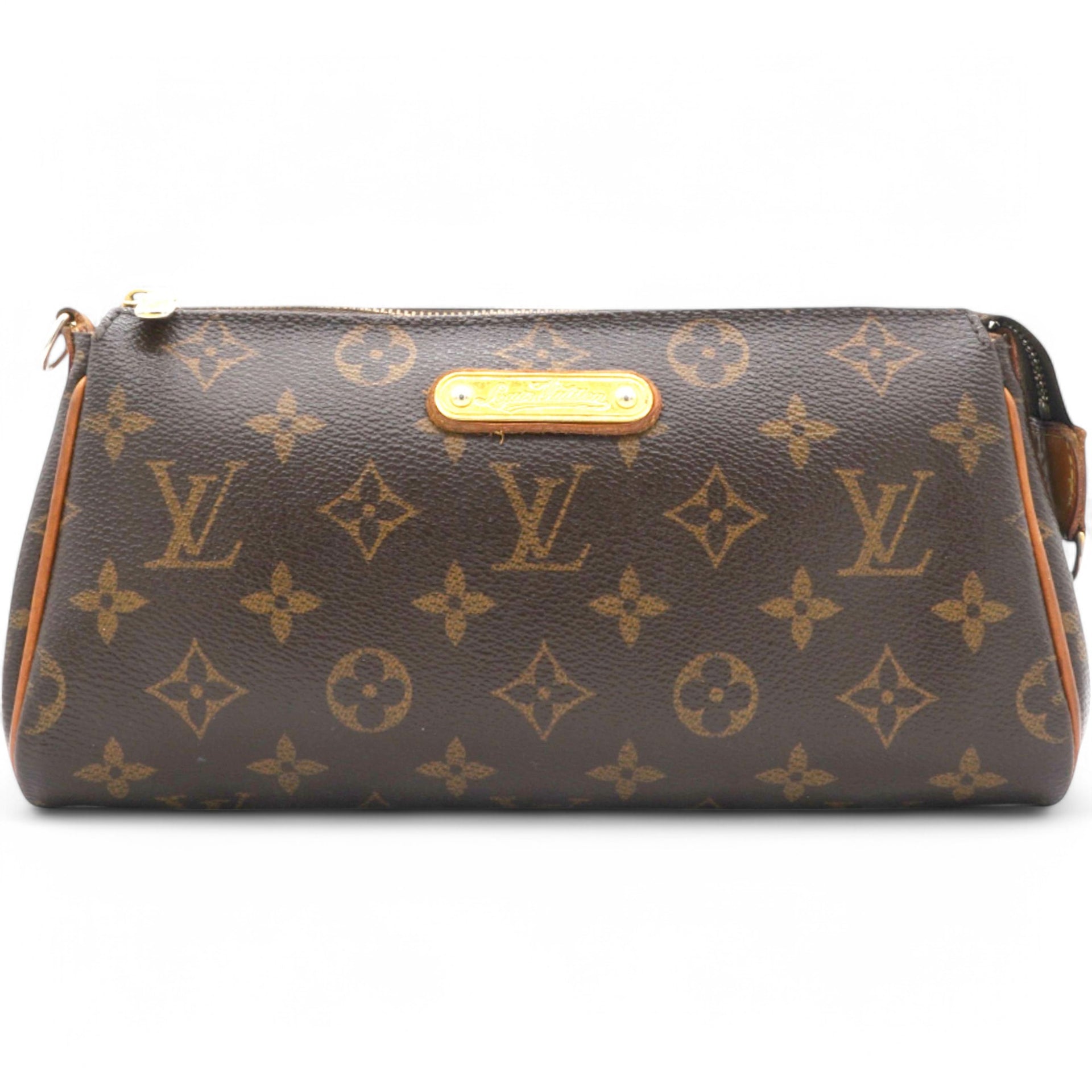 Monogram Eva Clutch Brown