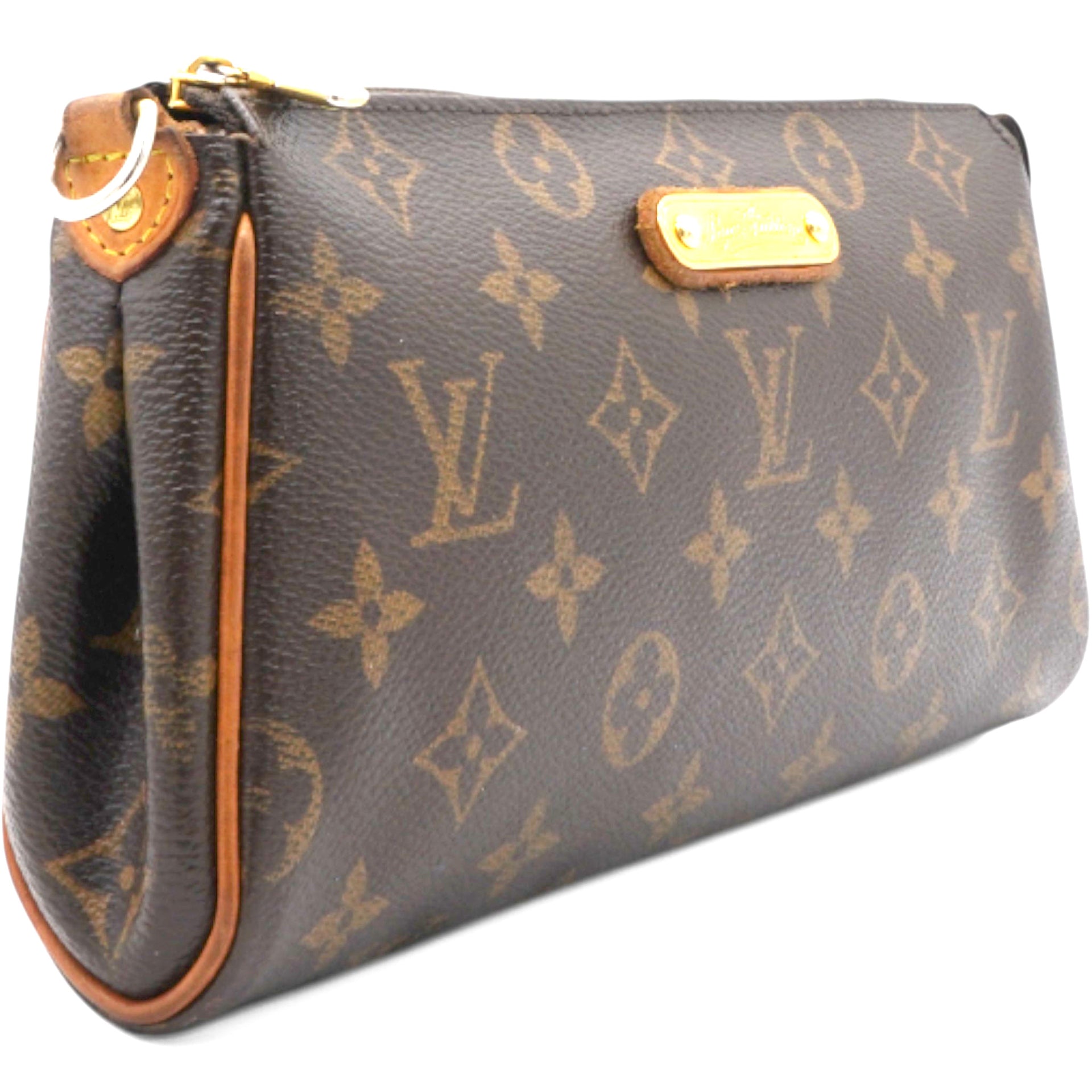 Monogram Eva Clutch Brown