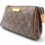 Monogram Eva Clutch Brown