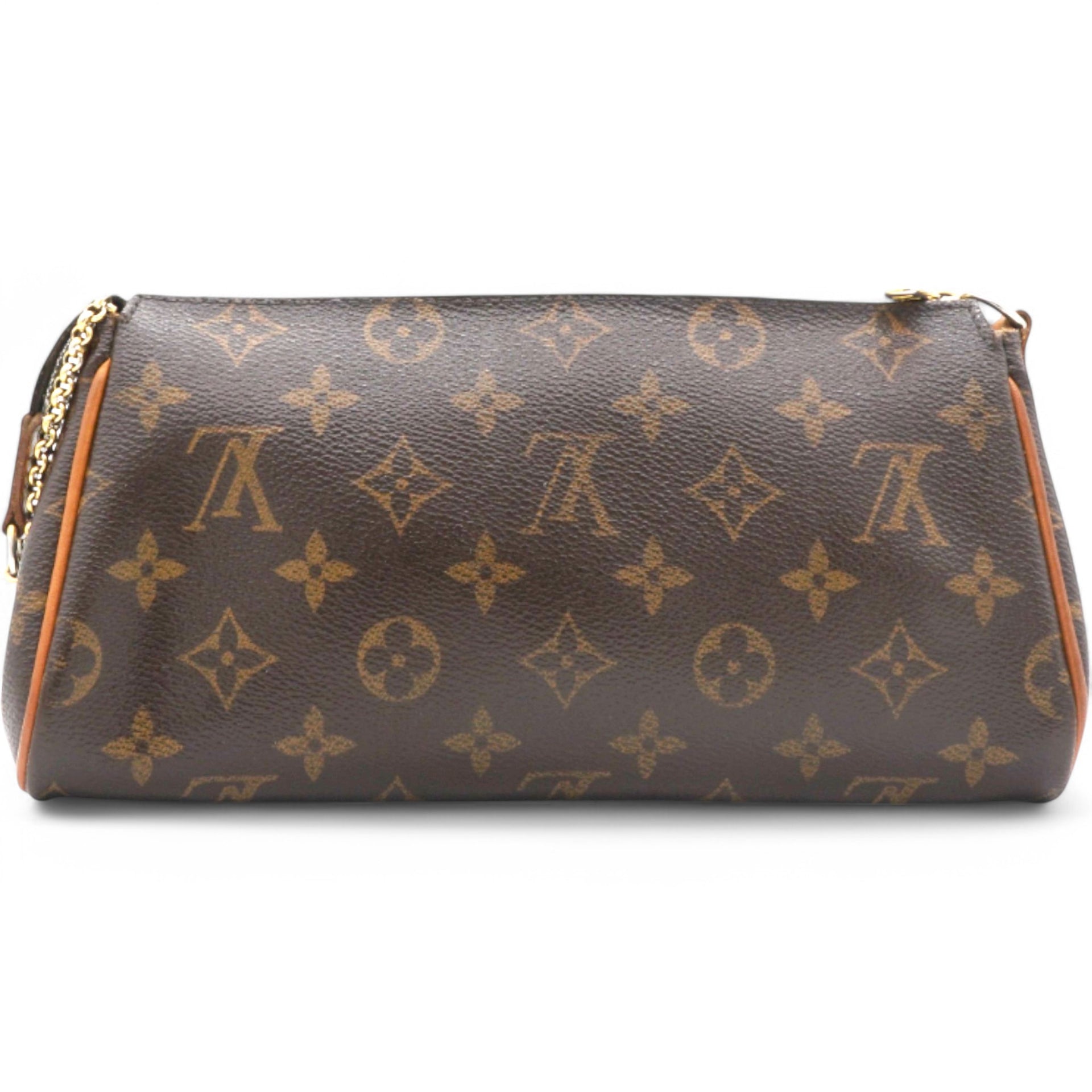 Monogram Eva Clutch Brown