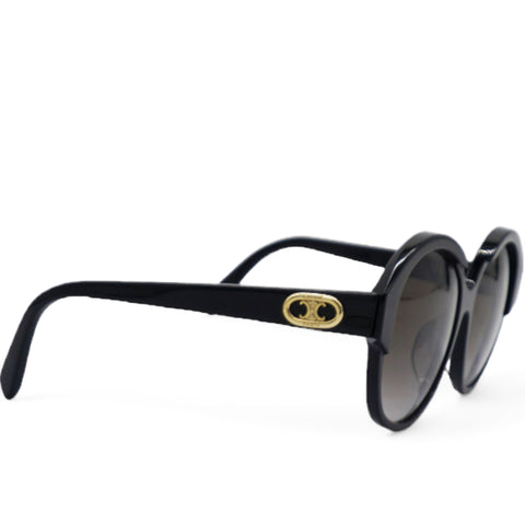 Acetate Triomphe Sunglasses Black