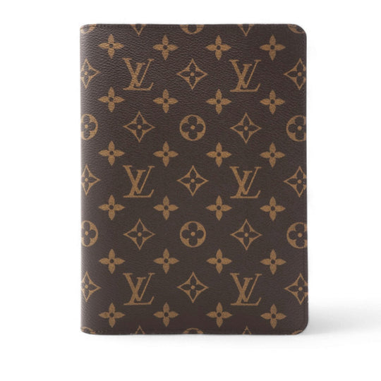 Monogram Desk Agenda Cover