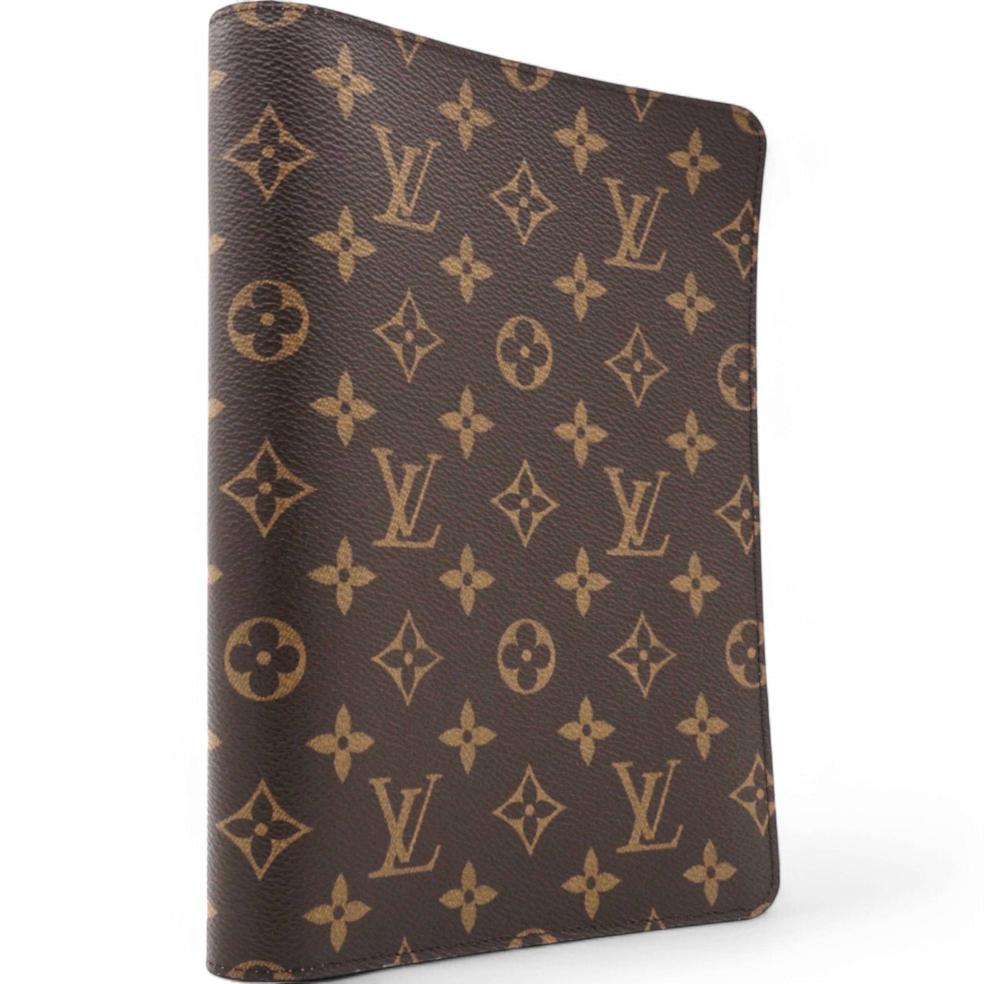 Monogram Desk Agenda Cover