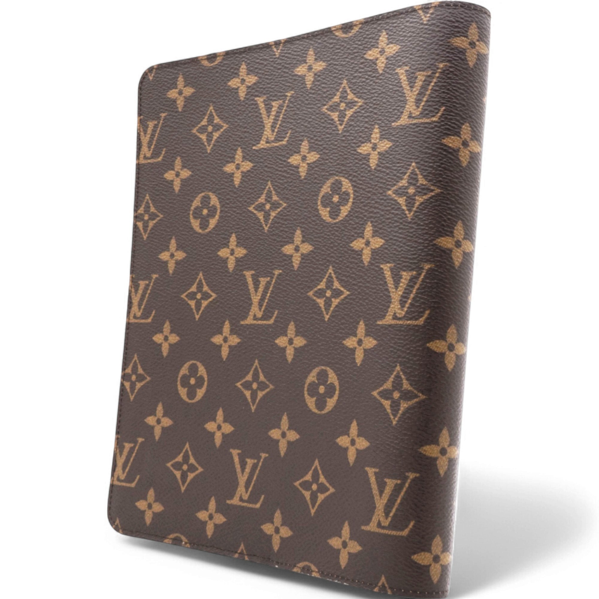 Monogram Desk Agenda Cover