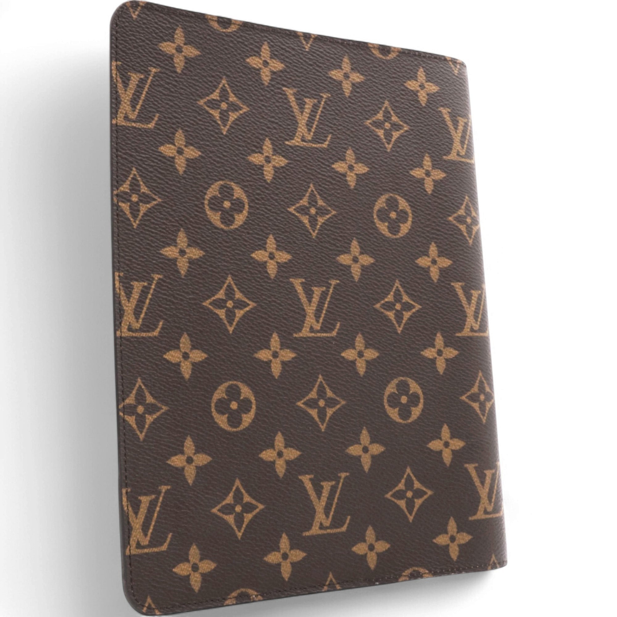 Monogram Desk Agenda Cover