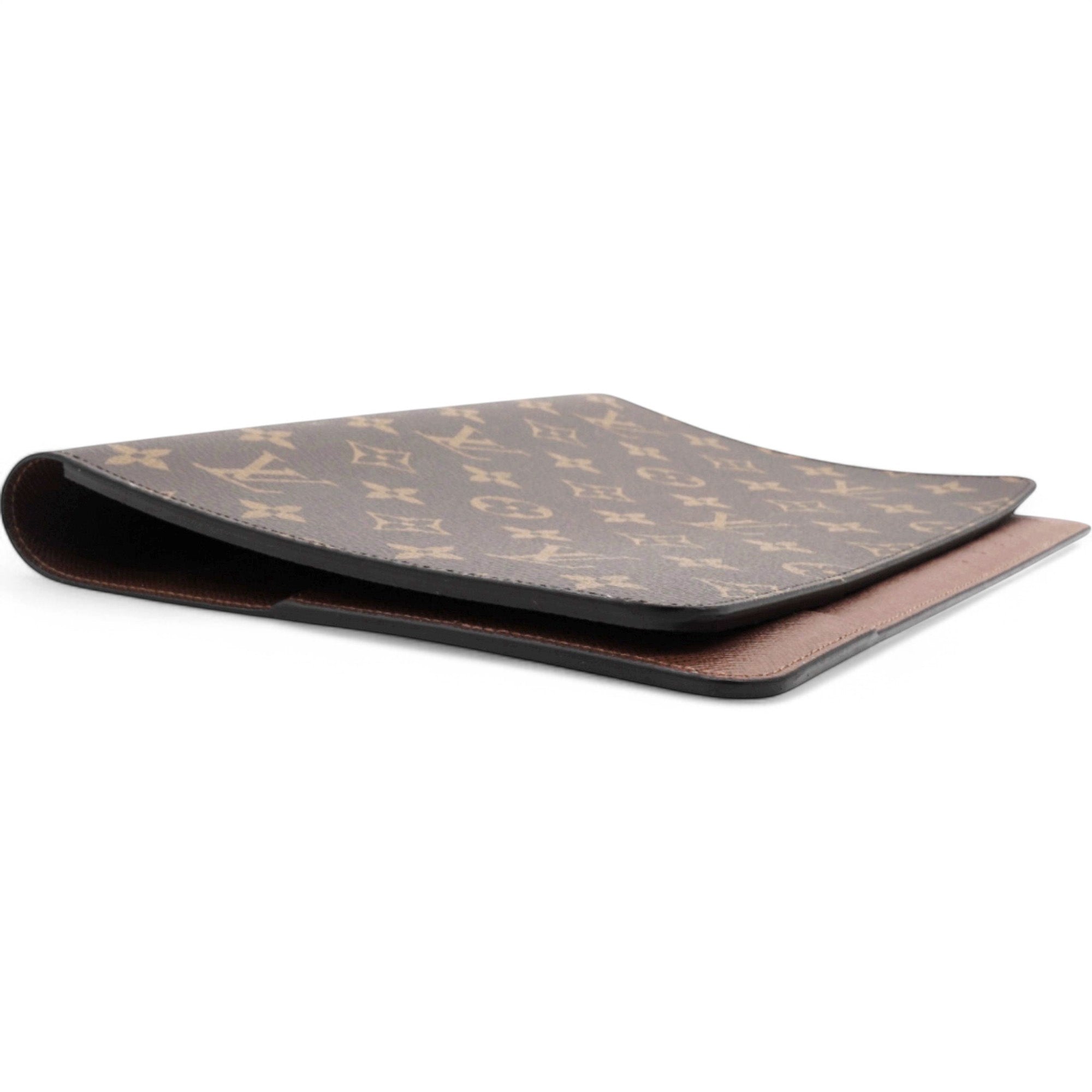 Monogram Desk Agenda Cover