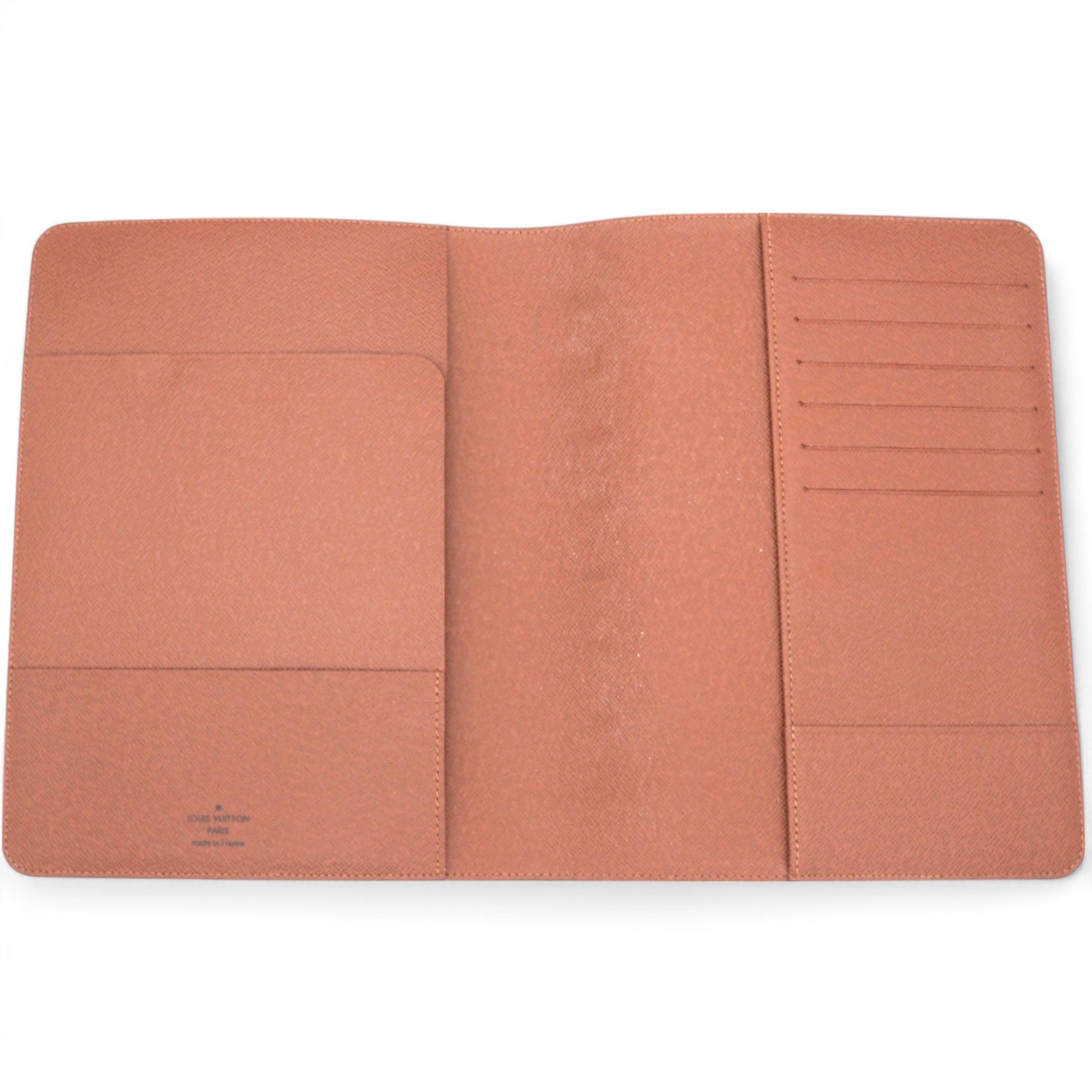Monogram Desk Agenda Cover
