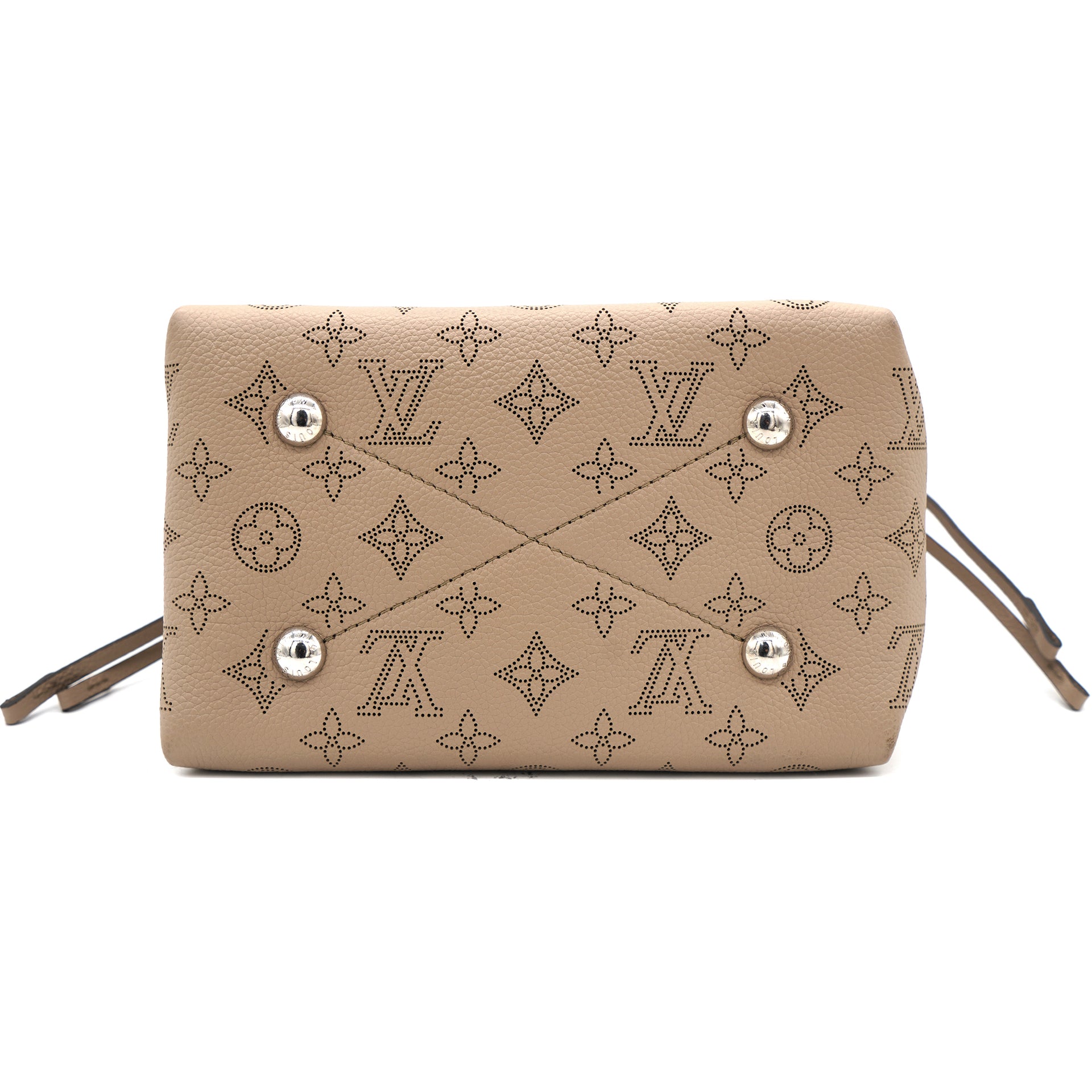 Louis Vuitton Galet Monogram Mahina Leather Bella Bucket Bag – STYLISHTOP