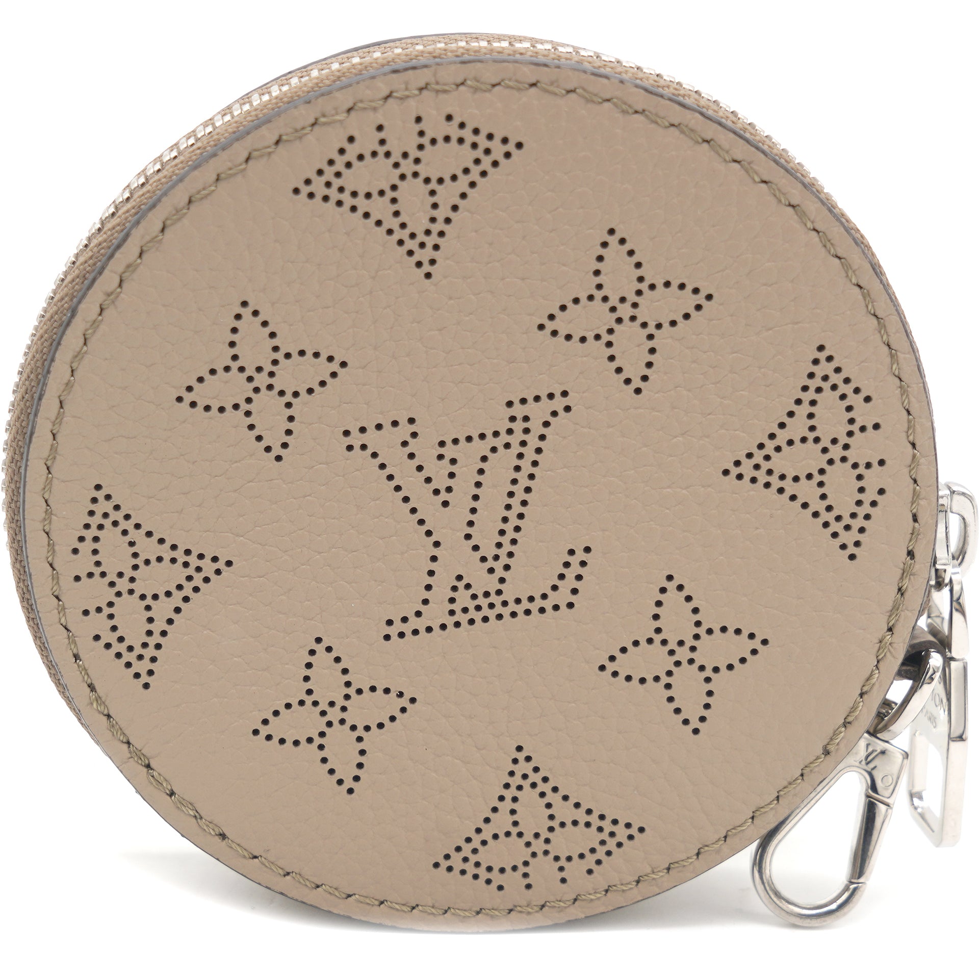 Louis Vuitton LV Bella bucket bag grey Leather ref.495601 - Joli