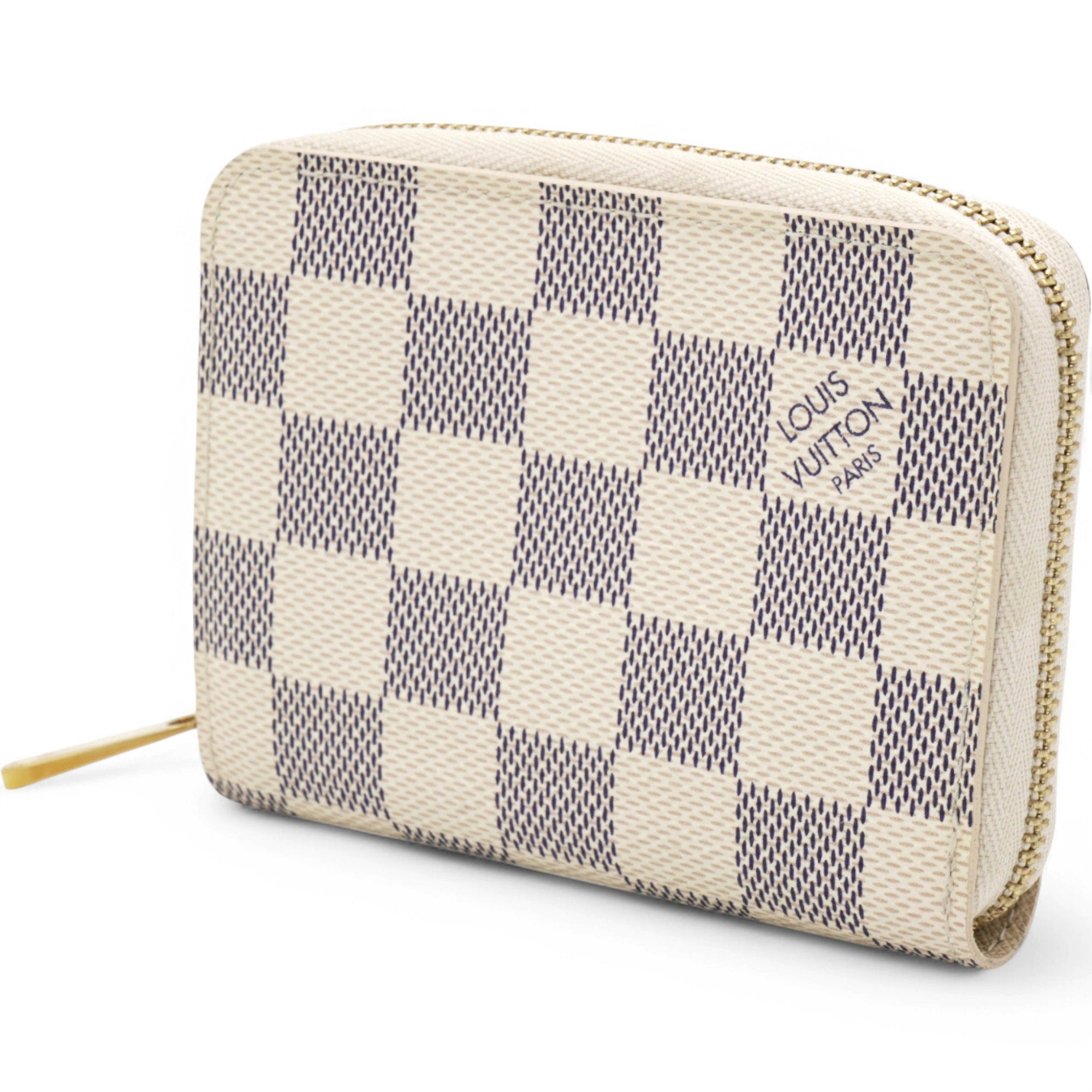 Damier Azur Zippy Coin Purse White