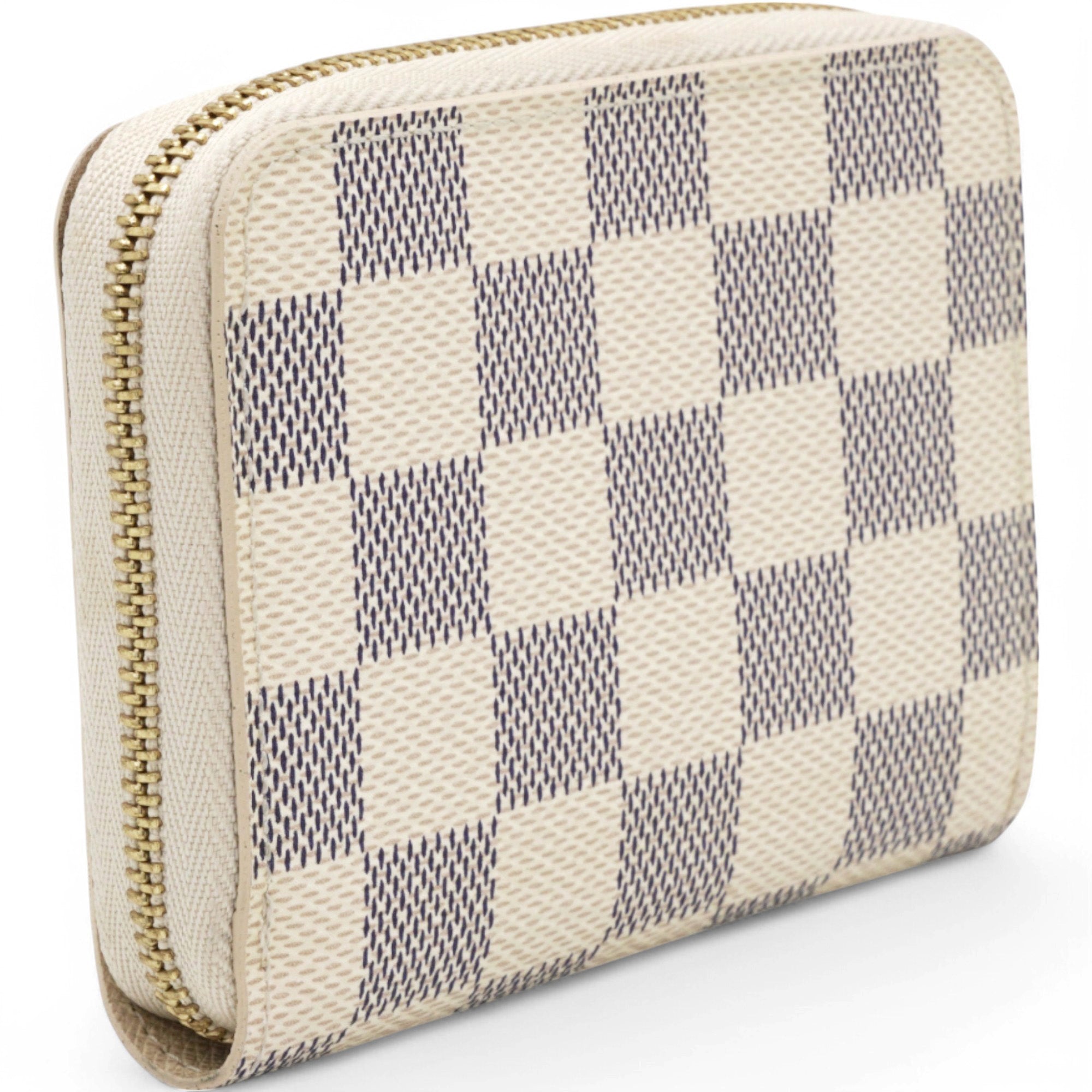Damier Azur Zippy Coin Purse White