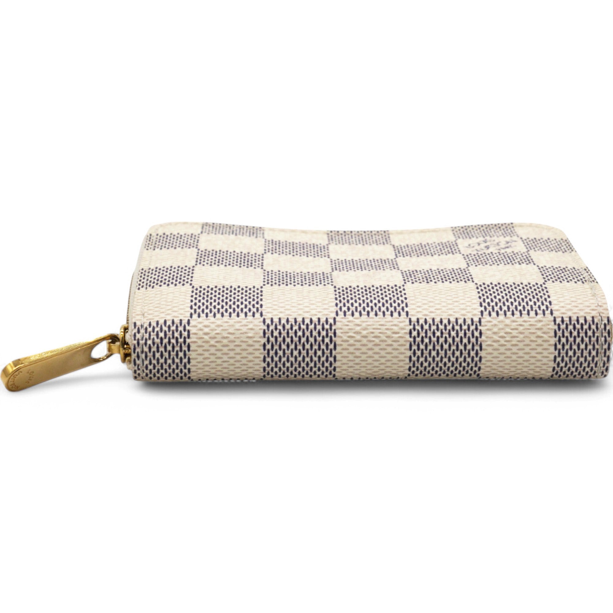 Damier Azur Zippy Coin Purse White