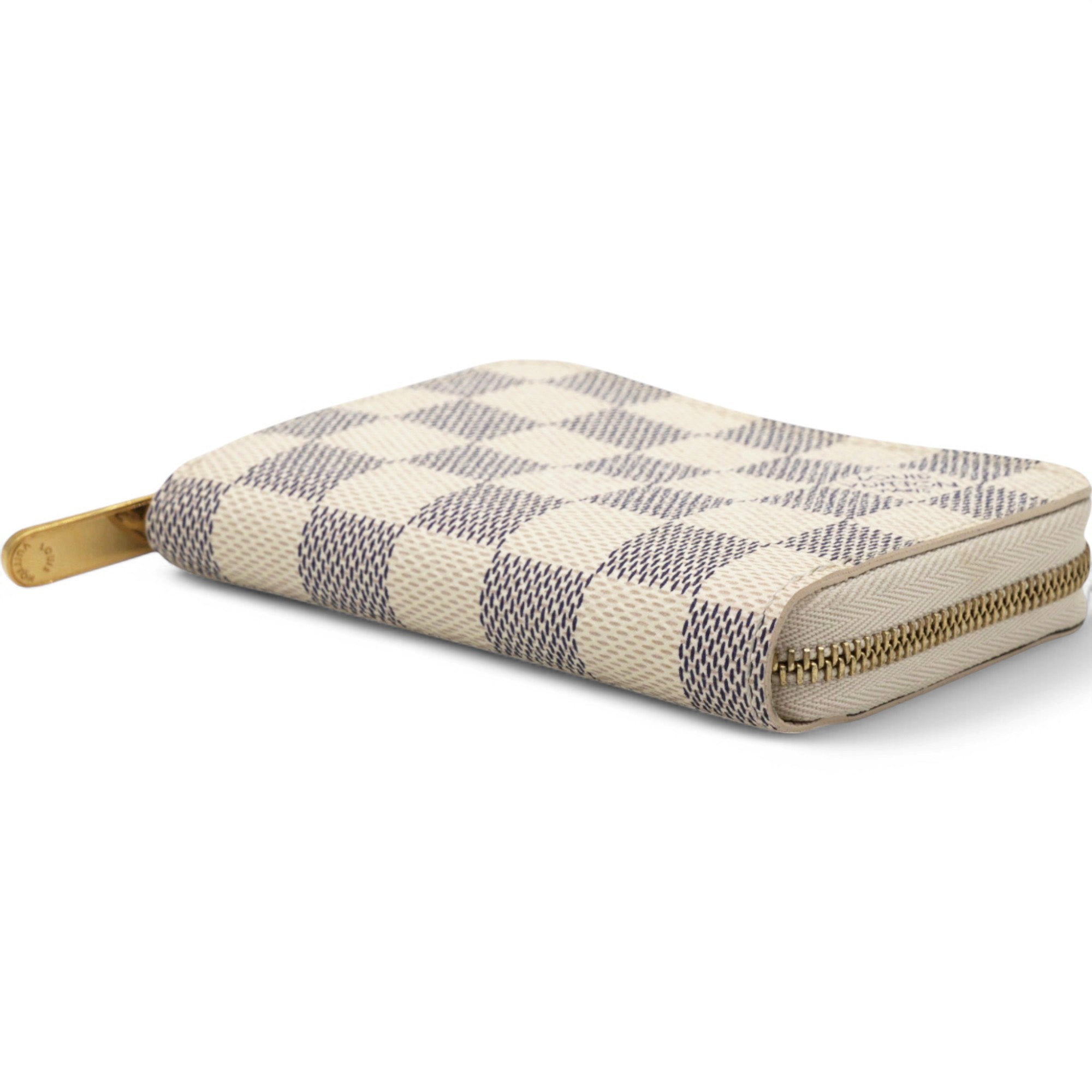 Damier Azur Zippy Coin Purse White