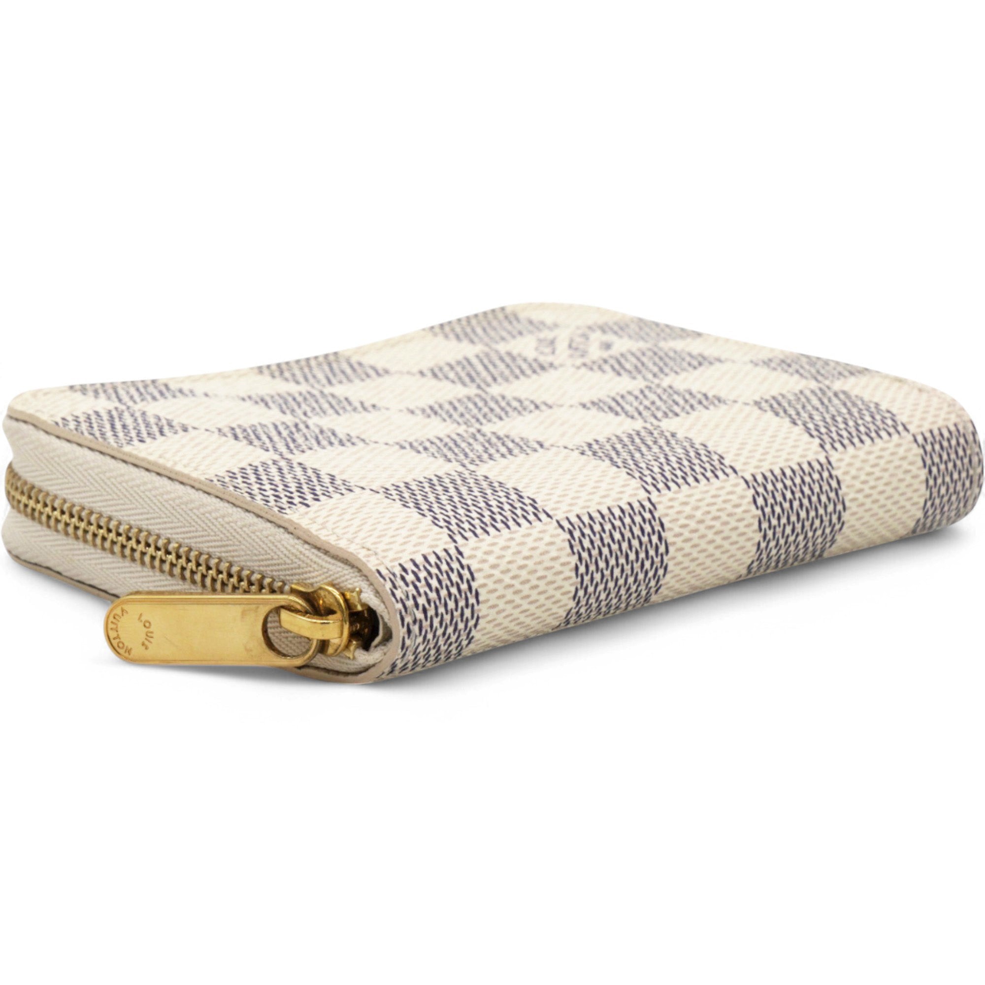 Damier Azur Zippy Coin Purse White