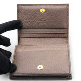 GG Supreme Monogram Web Ophidia Card Case Beige New Acero
