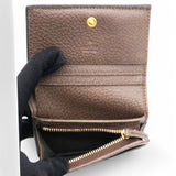 GG Supreme Monogram Web Ophidia Card Case Beige New Acero