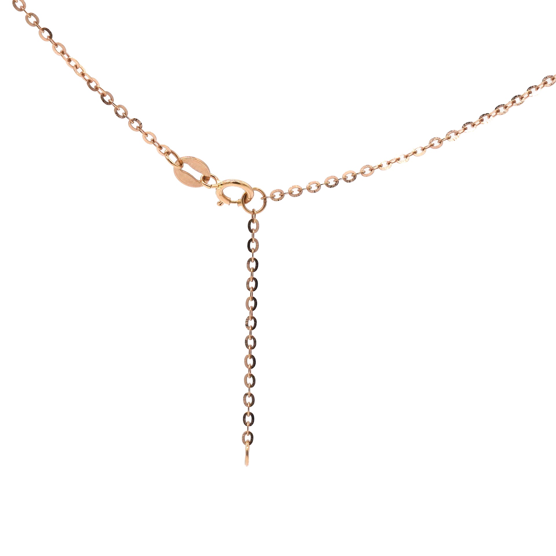 Lacquered Palladium Pop H Pendant Necklace