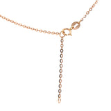 Lacquered Palladium Pop H Pendant Necklace
