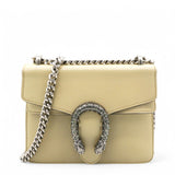 Textured Crystal Small Dionysus Shoulder Bag Beige