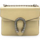 Textured Crystal Small Dionysus Shoulder Bag Beige