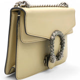 Textured Crystal Small Dionysus Shoulder Bag Beige