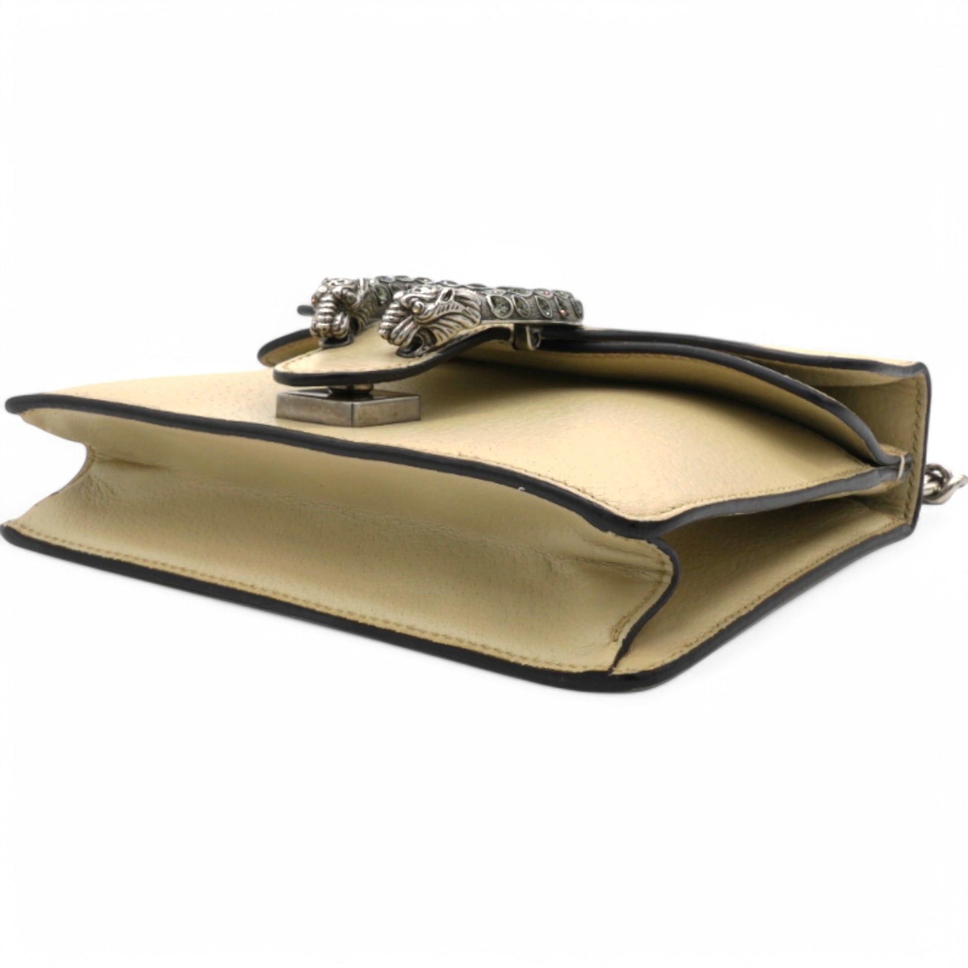 Textured Crystal Small Dionysus Shoulder Bag Beige