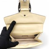 Textured Crystal Small Dionysus Shoulder Bag Beige
