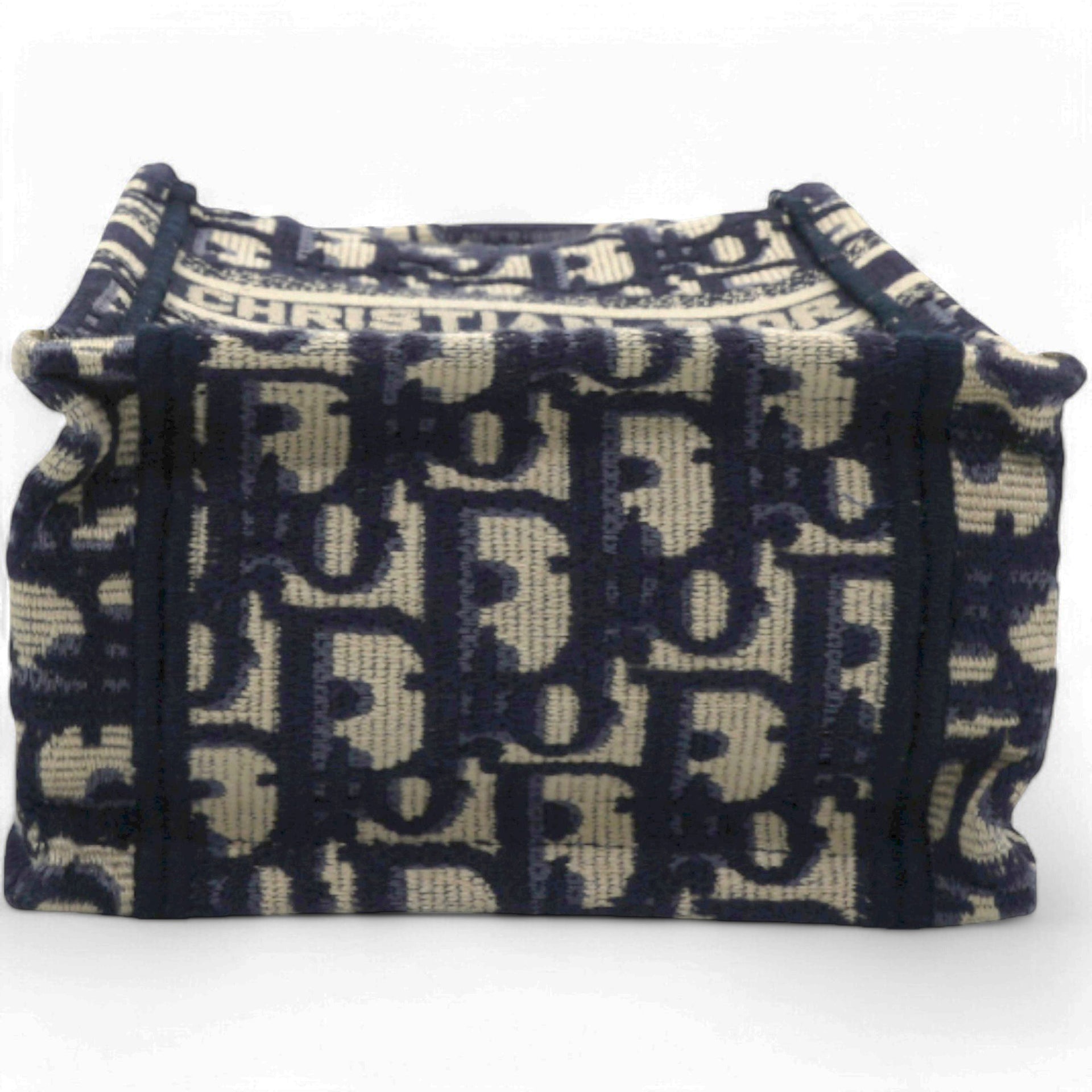Oblique Mini Book Tote Phone Bag Blue
