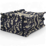 Oblique Mini Book Tote Phone Bag Blue