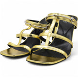 Slim Horsebit Slide Sandals Size38