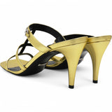 Slim Horsebit Slide Sandals Size38