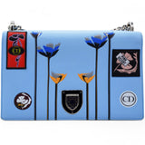 Diorama Handbag Patch Embellished Shoulder Bag