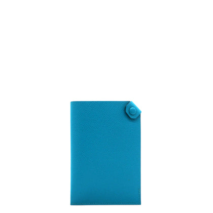 Tarmac Pm Passport Case In Peacock Blue