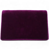 Velvet Super Mini Dionysus Shoulder Bag Fuchsia Violet Cyclamen