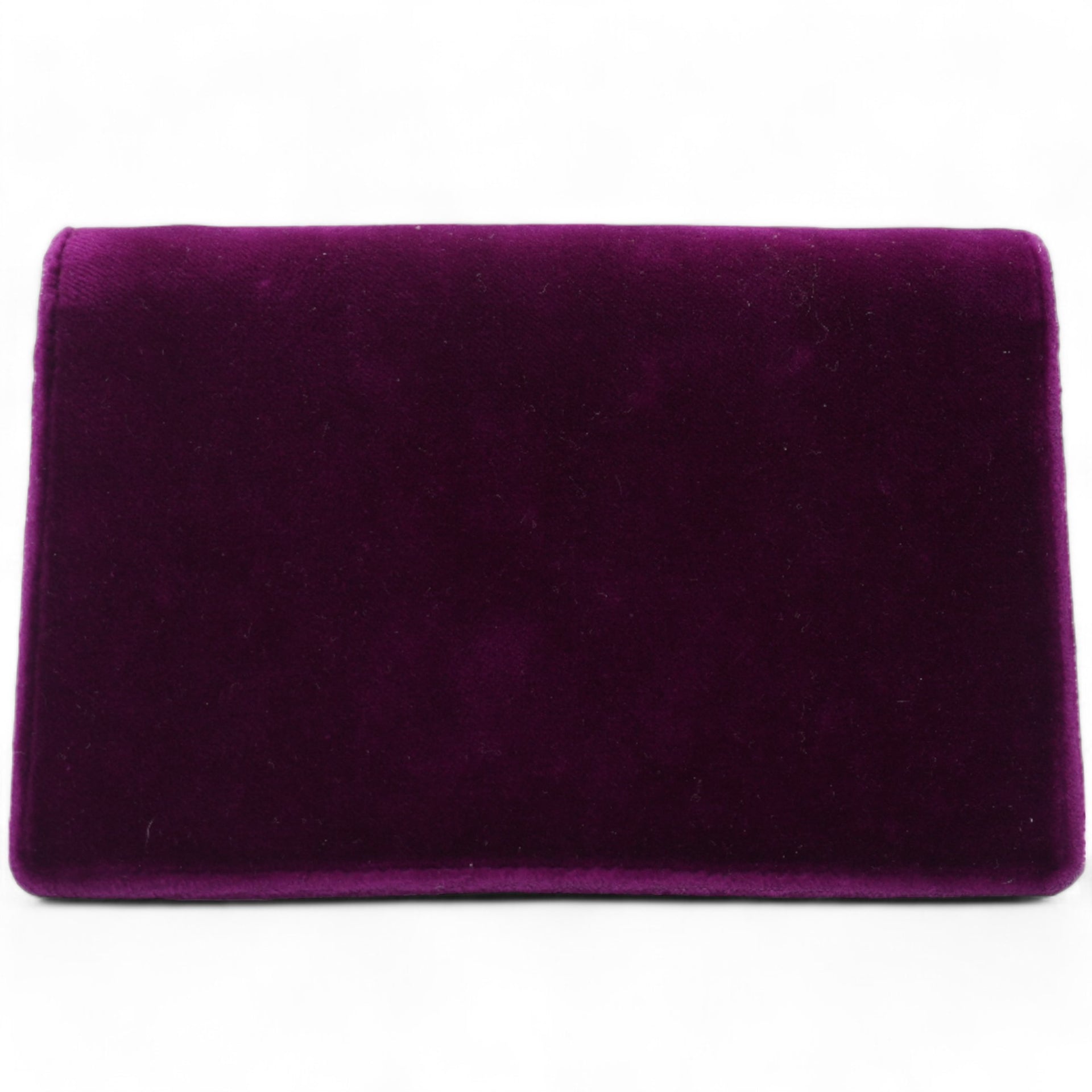 Velvet Super Mini Dionysus Shoulder Bag Fuchsia Violet Cyclamen