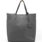 Calfskin Toy Shopping Tote Earth Grey