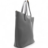 Calfskin Toy Shopping Tote Earth Grey