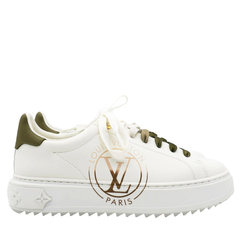 Monogram Time Out Sneakers White Size 37