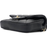 Lambskin Quilted Mini My Precious Flap Black