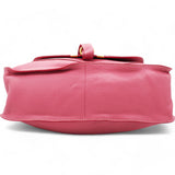 Calfskin Marcie Satchel Paradise Pink