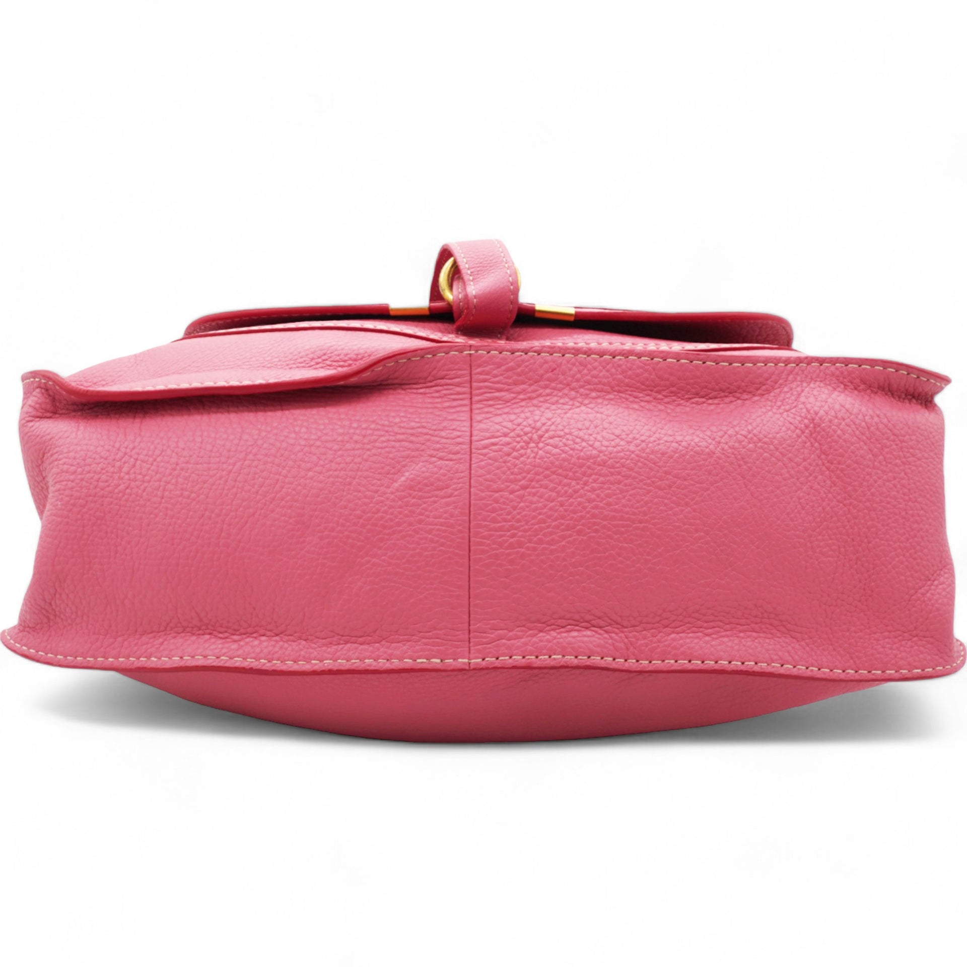 Calfskin Marcie Satchel Paradise Pink