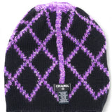 CC Logo Cashmere Hat Violet Purple