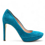 Turquoise Green Heels Pumps Size38.5