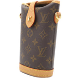 Monogram Canvas Fold Me Pouch