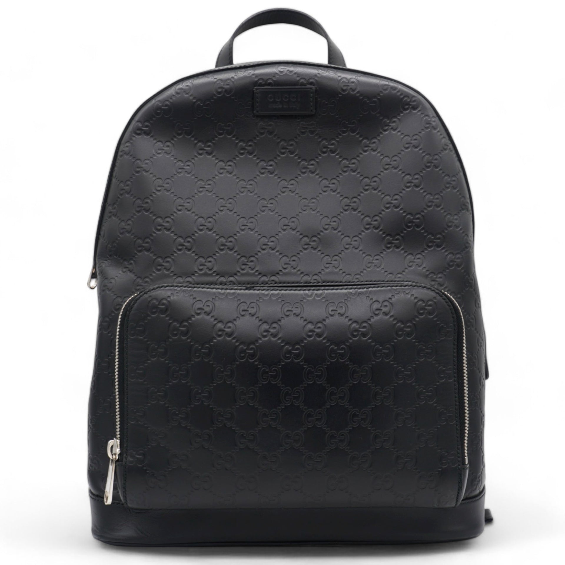 Guccissima Signature Day Backpack Black